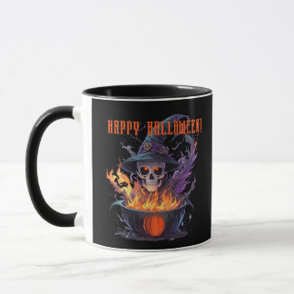 Happy halloween! Witches Skull Mugg