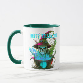 Happy halloween! Witches Skull Mugg