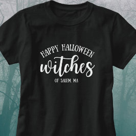 Happy halloween Witches White T Shirt