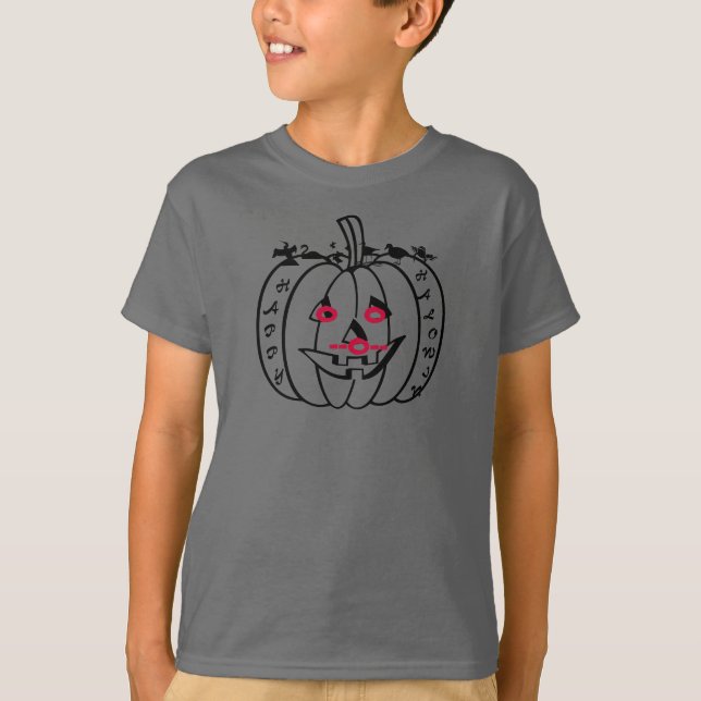 Happy halloweenHakuna Matata pumpa lurar T-tröja T Shirt (Framsida)