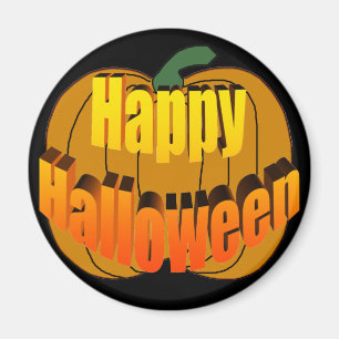 Happy halloweenpumpa magnet