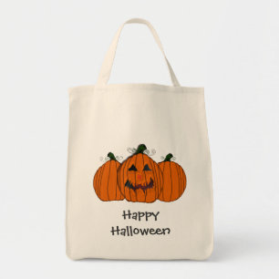 Happy halloweenpumpa tygkasse