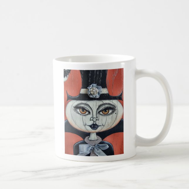 Happy halloweenvampyrmugg kaffemugg (Höger)