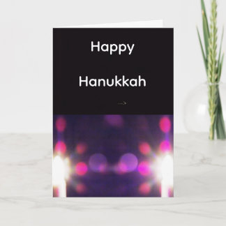 Happy Hanukkah Helgkort