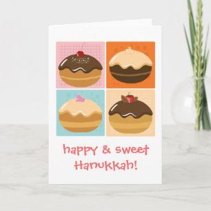 Happy Hanukkah Helgkort