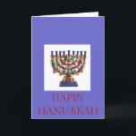 HAPPY HANUKKAH HELGKORT<br><div class="desc">Happy Hanukkah Greetings From Quick Brown Fox</div>