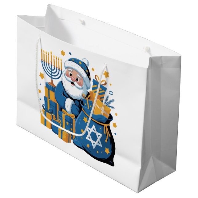 Happy Hanukkah Santa  (Framsidan Vinklad)