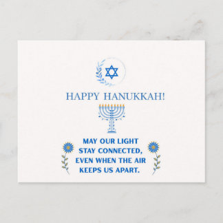 Happy Hanukkah! Vykort