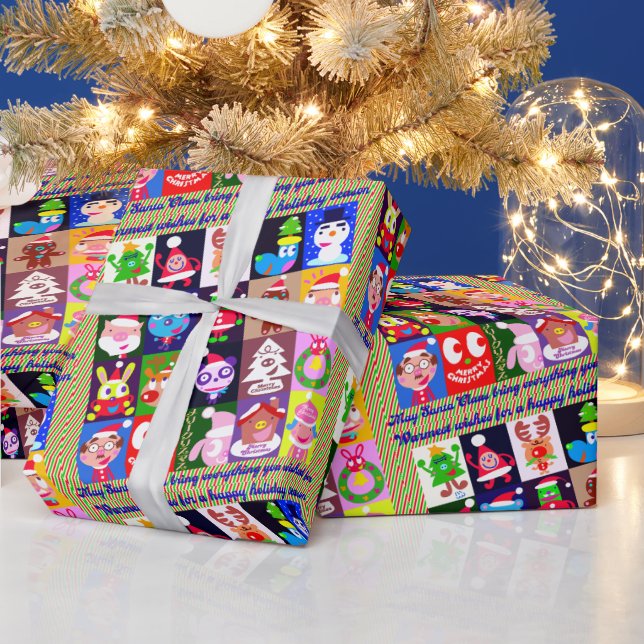 Happy happy holidays!! presentpapper (Helgdagar)