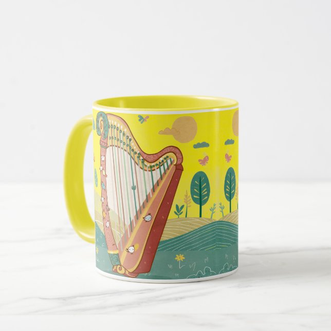 happy harp mug mugg (Framsida vänster)
