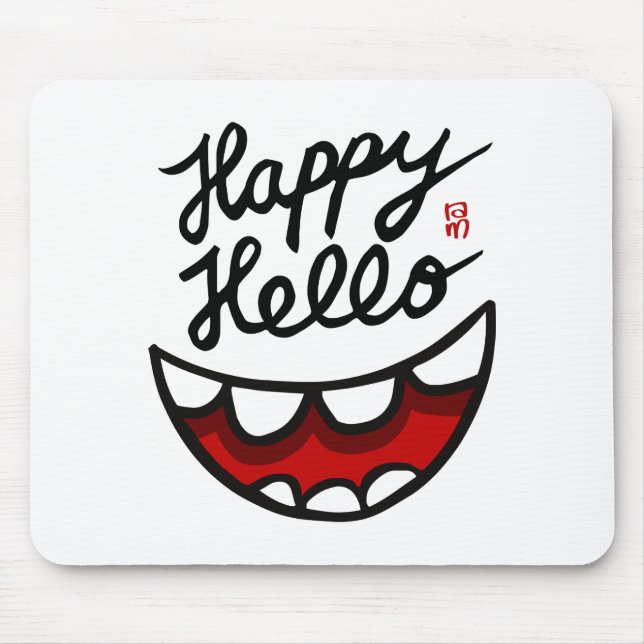 Happy Hello BIG Smile Musmatta (Framsidan)