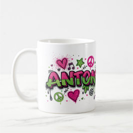 Happy Hippie Anton 1 Kaffemugg