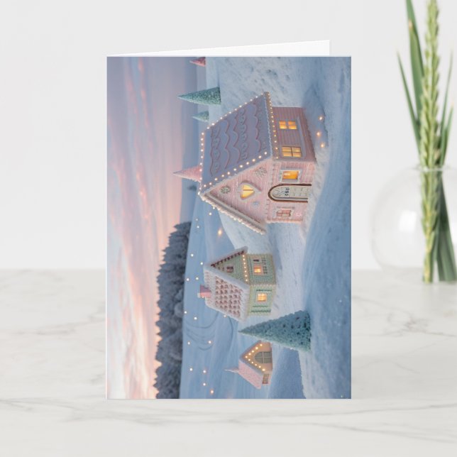 Happy Holiday Card Helgkort (Framsida)