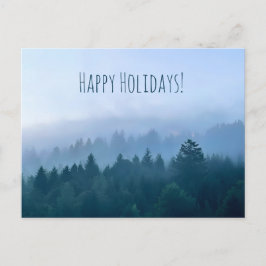 Happy Holiday Christmas Postcard Helg Vykort