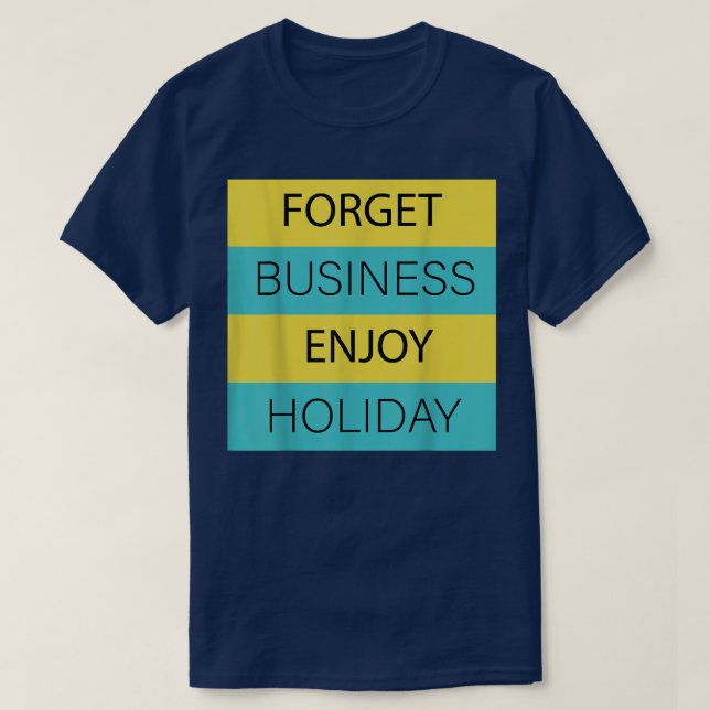 Happy Holiday T-Shirt (Design framsida)