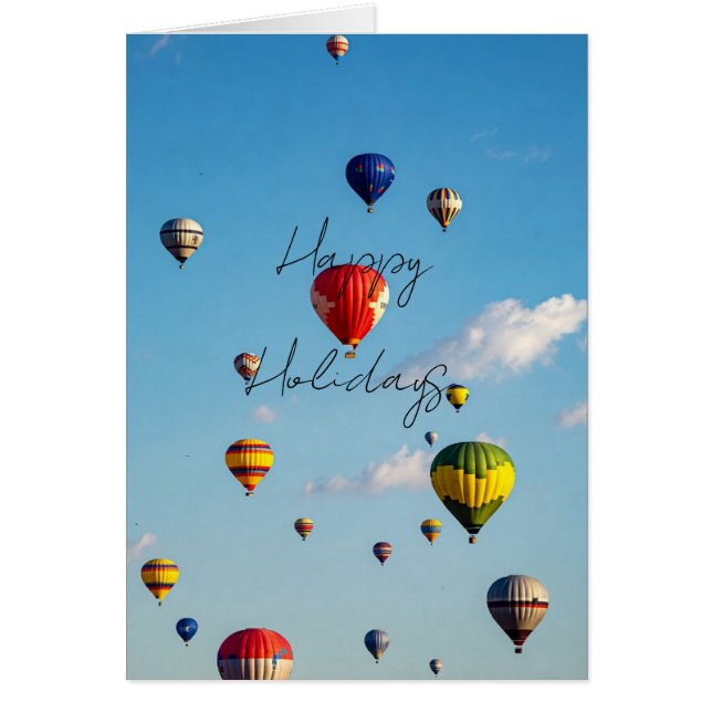 Happy Holidays Card Hälsningskort (Framsidan)