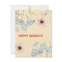 Happy Holidays carde