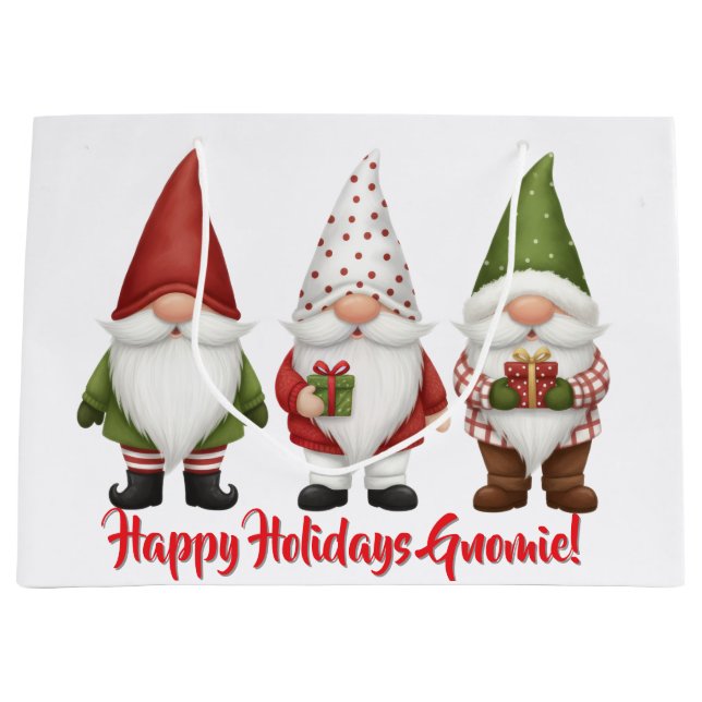 Happy Holidays Gnomie (Framsidan)