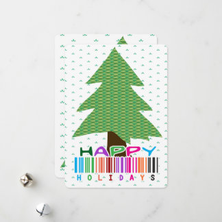 Happy Holidays Julkort