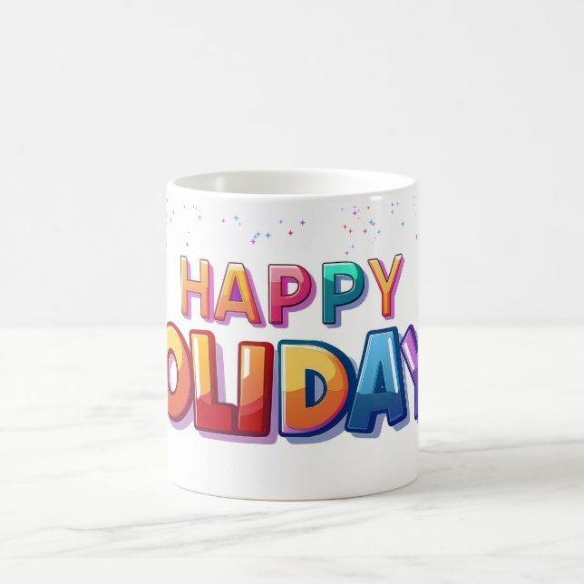 Happy Holidays Mug Kaffemugg (Center)