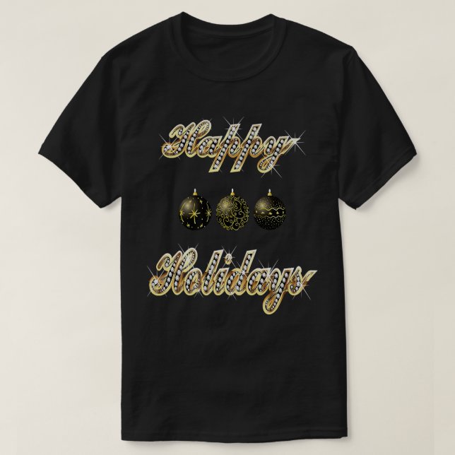 Happy Holidays T  Best T  for Women, Men, Kids  T Shirt (Design framsida)