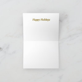 Happy Holidays vintage style Helgkort