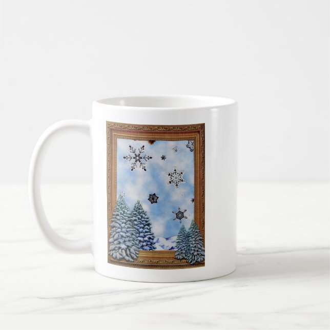 Happy Holidays Zendula Coffee Mug 1 Kaffemugg (Vänster)