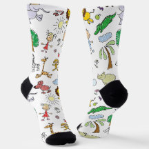 Happy Hollowing Cute Socks