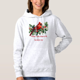 Happy Holly Days Cardinal Joy T Shirt