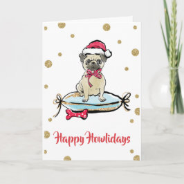 Happy Howlidays Kort