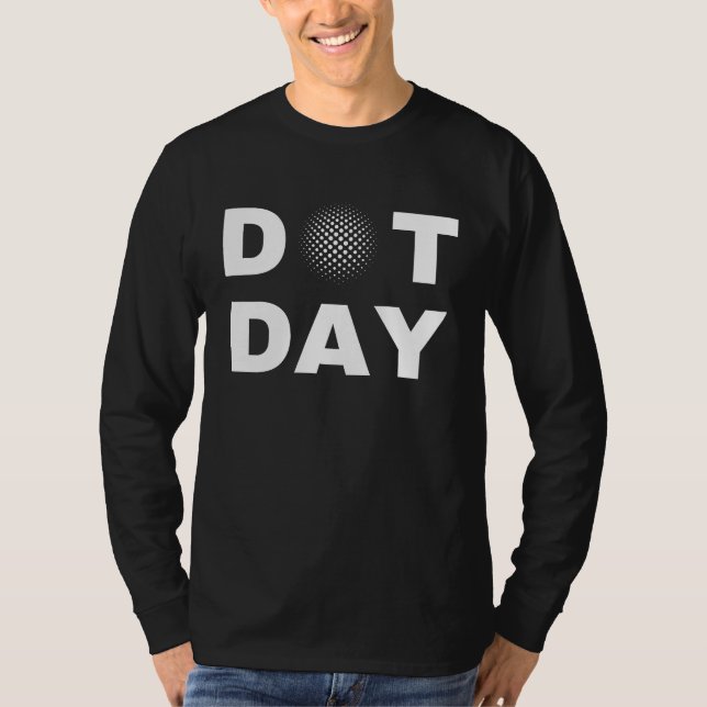 Happy International Dot Day Make Your Mark Kids Bo T Shirt (Framsida)