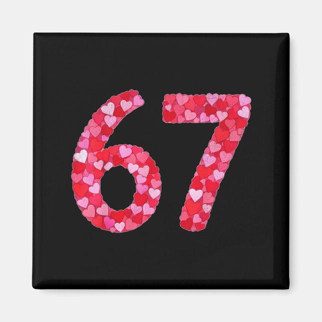 Happy Its My Grandmas 70th Birthday 1955 70 Years  Magnet (Framsidan)