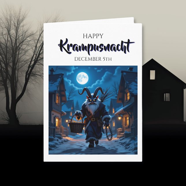 Happy  Krampusnacht - December 5th Kort (Skapare uppladdad)