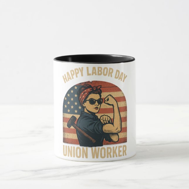Happy Labor Day Mugg (Center)