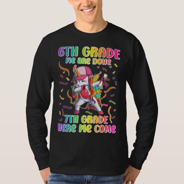 Happy Last Day Of 6th Grade Graduation  1 T Shirt (Framsida)
