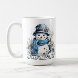 Happy Little Wintertime Snowman Kaffemugg