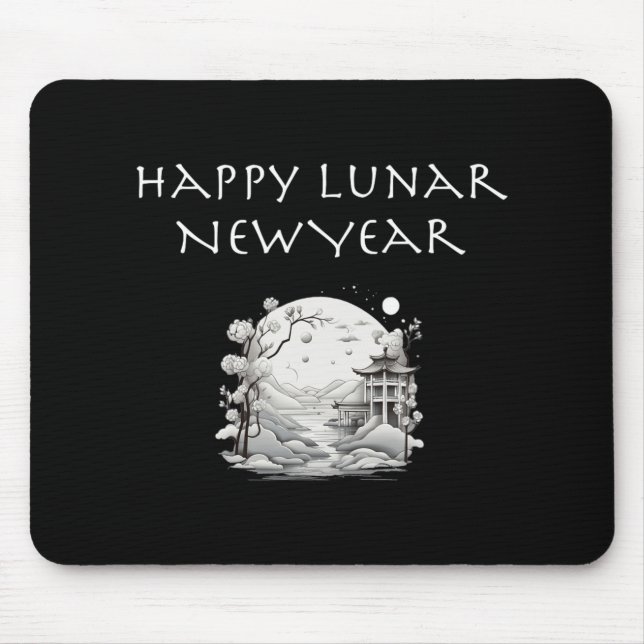 Happy Lunar New Year Charming Design Gift  Musmatta (Framsidan)