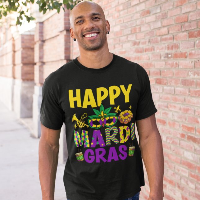 Happy Mardi Gras – Perfect for the Ultimate Carniv T Shirt (Skapare uppladdad)