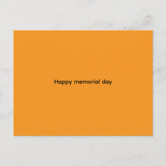 Happy  memorial day nniversary Cards Vykort