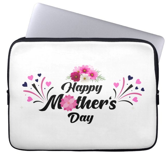 Happy Mother day unique modern design for gift Laptop Fodral (Framsidan)