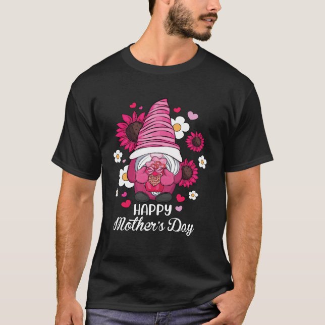 Happy Mother s Day 2023 Gnomies Mothers Day Leopar T Shirt (Framsida)