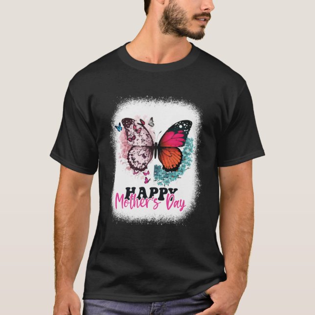 Happy Mother s Day 2023 Mothers Day Butterfly Mom  T Shirt (Framsida)