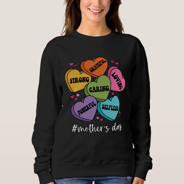 Happy Mother s Day 2023 Mothers Day Hearts Mom Day T Shirt (Framsida)