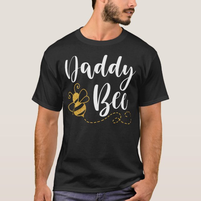 Happy Mother’s Day Daddy Bee Family Matching Cute  T Shirt (Framsida)