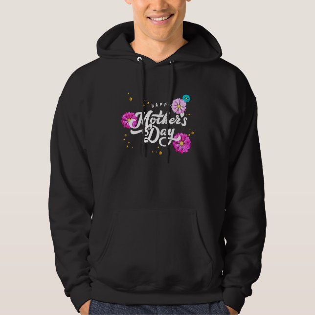 Happy Mother's Day 2022 for Women Mom Grandma Hoodie (Framsida)