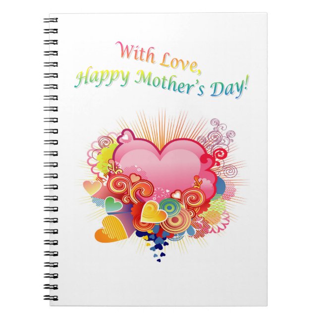 Happy Mother's Day #3 - Journal Anteckningsbok (Framsidan)