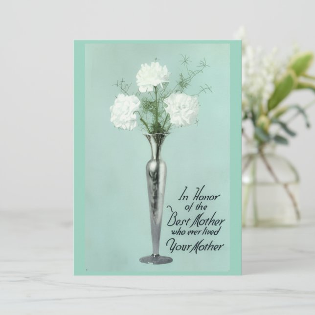 Happy Mother's Day Greeting Card Julkort (Stående Fram)