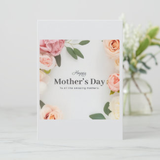 Happy Mother's Day Greeting Card Julkort