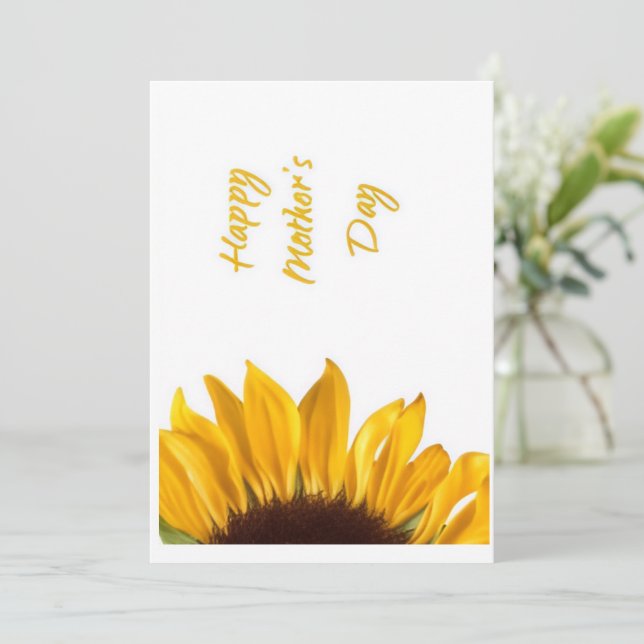 Happy Mother's Day Greeting Card Julkort (Stående Fram)