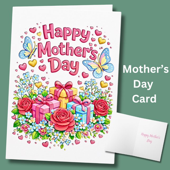 Happy Mother's Day Greeting Card Kort (Skapare uppladdad)